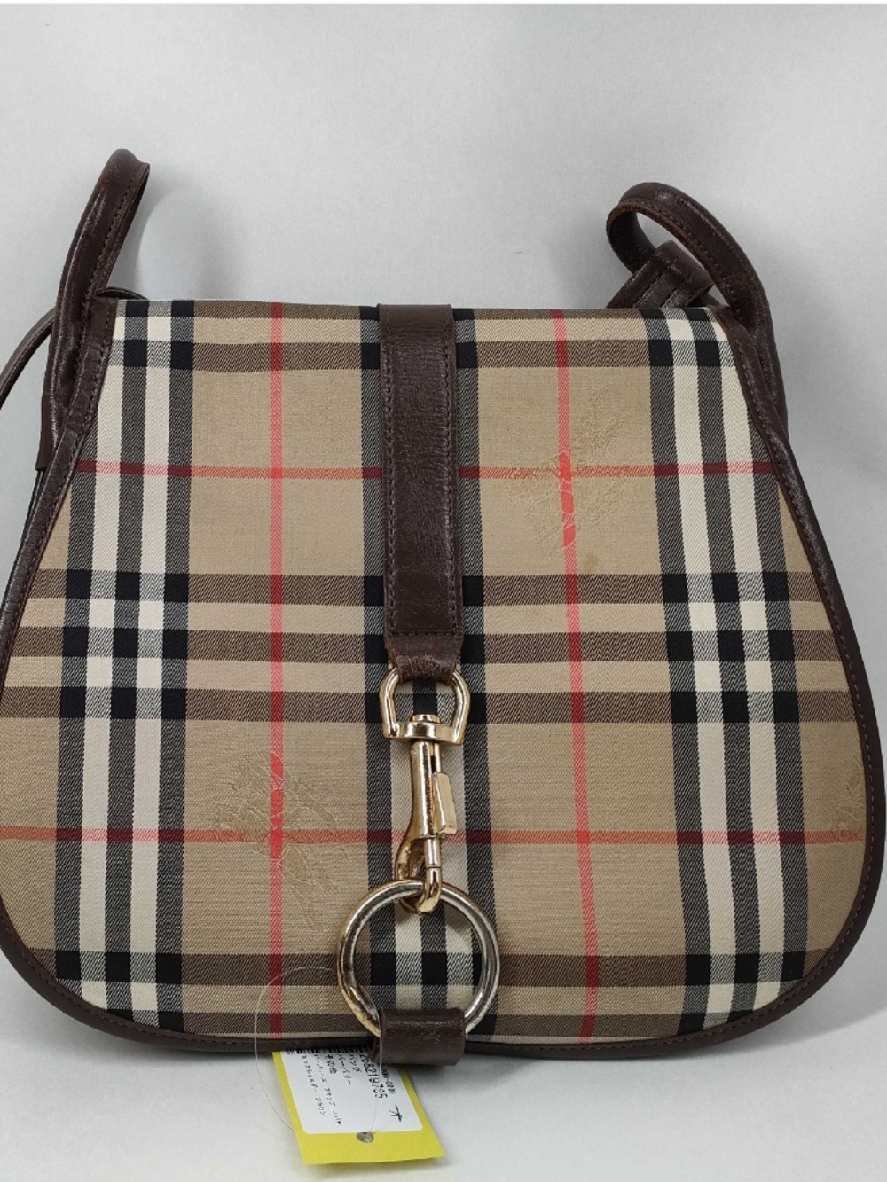 Vintage Burberrys Nova Check Shoulder Bag